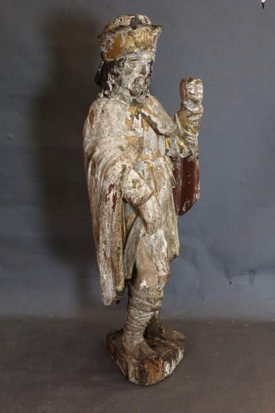 Scultura raffigurante San Rocco, XVIII secolo