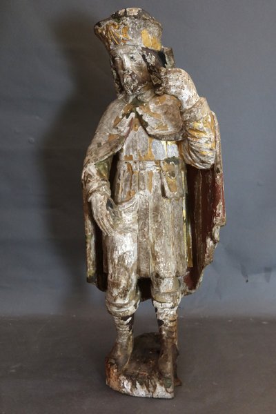 Scultura raffigurante San Rocco, XVIII secolo
