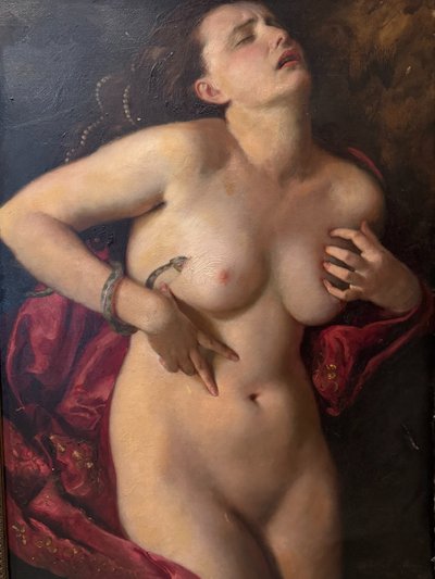 La morte di Cleopatra, M.SZANTHO, 1928
