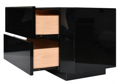 Pair of David Lange bedside tables from the 1970s/80s
