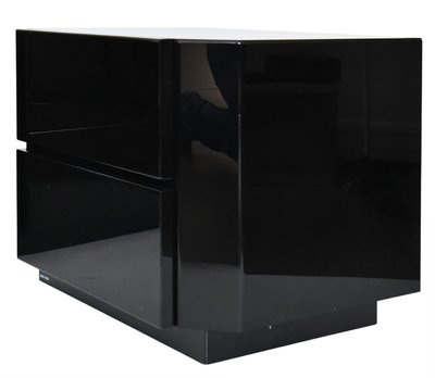 Pair of David Lange bedside tables from the 1970s/80s