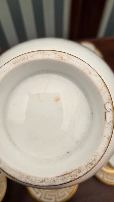 Servizio da caffè in porcellana di Parigi – Inizio XIX secolo