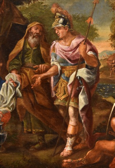 Alexandre Le Grand devant Le Tombeau d'Achille, Francesco De Mura (1696 – 1782)