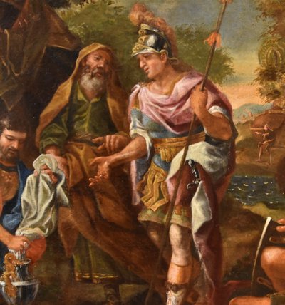 Alexandre Le Grand devant Le Tombeau d'Achille, Francesco De Mura (1696 – 1782)