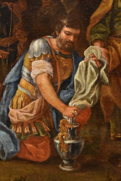 Alexandre Le Grand devant Le Tombeau d'Achille, Francesco De Mura (1696 – 1782)