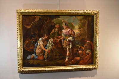 Alexandre Le Grand devant Le Tombeau d'Achille, Francesco De Mura (1696 – 1782)
