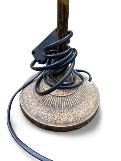 Lampada a forma di palma di Hollywood degli anni '60 in metallo