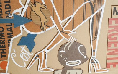CULTURA, Composition on cardboard