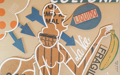 CULTURA, Composition on cardboard