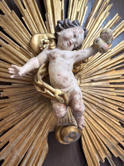Angelo in gloria – fine XVIII secolo