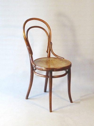 Sedia da bistrot n. 14 seduta in legno Thonet - 1890 -