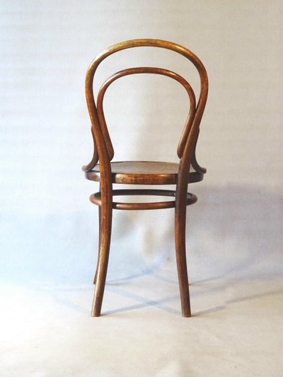 Sedia da bistrot n. 14 seduta in legno Thonet - 1890 -