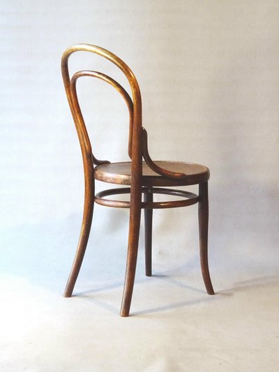 Sedia da bistrot n. 14 seduta in legno Thonet - 1890 -
