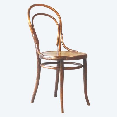 Sedia da bistrot n. 14 seduta in legno Thonet - 1890 -
