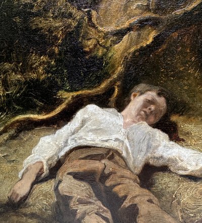 Nicolas-françois-octave Tassaert (1800–1874) - Il cercatore di uccelli, prima del 1854