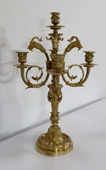  Important Candelabra in Bronze - 2nd half XIXth