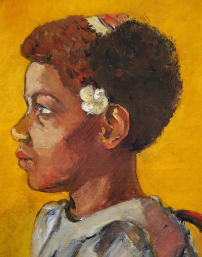 Theo MEIER, Iti Tavini (Porträt einer Tahiti- oder Marquesas-Frau)