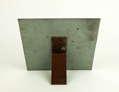Scultura astratta in metallo nello stile di Jean Campa