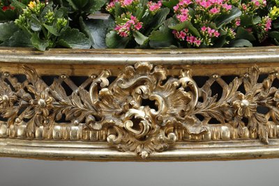 CARVED AND GILDED WOOD JARDINIÈRE, LOUIS XV STYLE