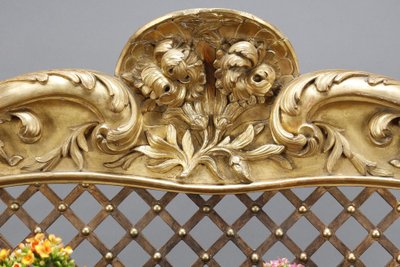 CARVED AND GILDED WOOD JARDINIÈRE, LOUIS XV STYLE