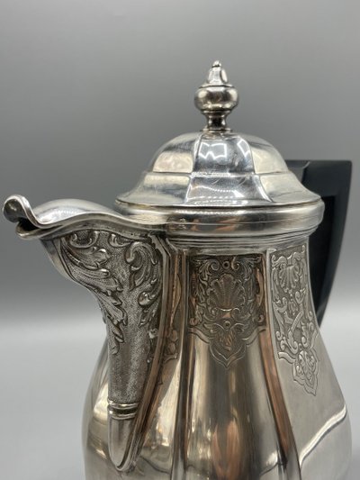 Regency Style Solid Silver Coffee Service