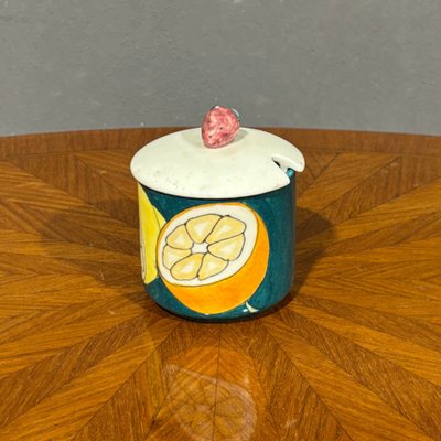 Ernestine Sugar Bowl Mid-Century Italian