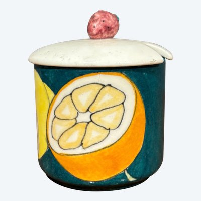 Ernestine Sugar Bowl Mid-Century Italian