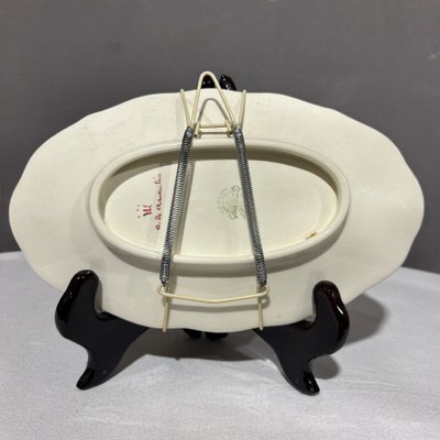 Antico Servizio di piatti in ceramica Laveno dipinti a mano