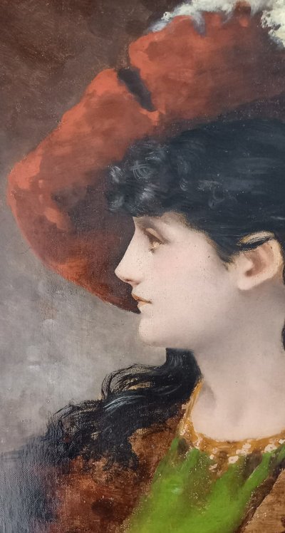 Porträt einer Frau, 19. Jahrhundert