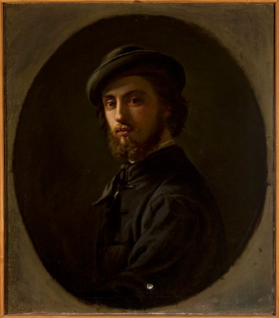 Leopold Štefan HOROWITZ, Self-portrait at the age of twenty