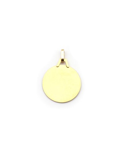 Médaille Vierge Marie en or 18k, pendentif religieux, chrétien, bapteme, communion