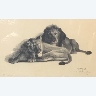 Lithographie de G. Guyot