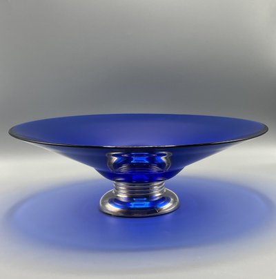 Art Deco Style Crystal and Silver Cup