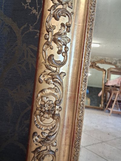 19th century mirror 173 x 120
