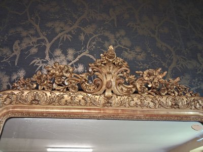 19th century mirror 173 x 120