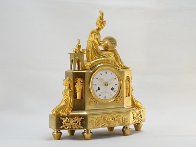 Empire clock in the Oriental style 