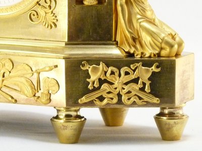 Empire clock in the Oriental style 
