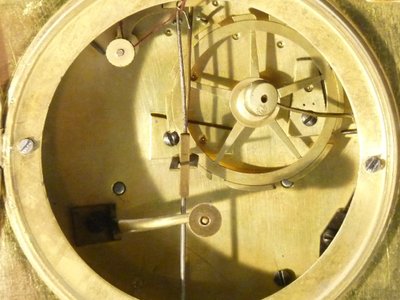 Empire clock in the Oriental style 
