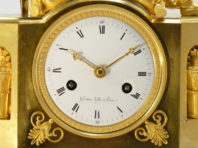 Empire clock in the Oriental style 
