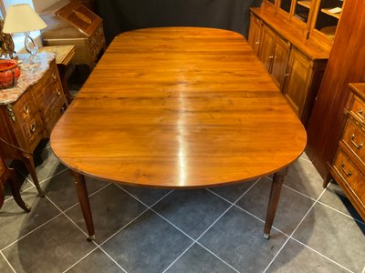 WALNUT SHUTTER TABLE (dining room table)
