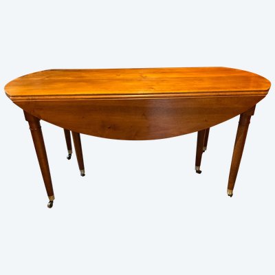 WALNUT SHUTTER TABLE (dining room table)