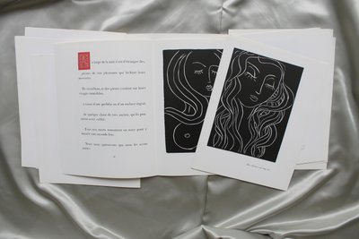 Henri Matisse Pasiphae exhibition catalog 22 linocut prints from 1987