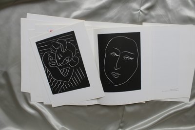 Henri Matisse Pasiphae exhibition catalog 22 linocut prints from 1987