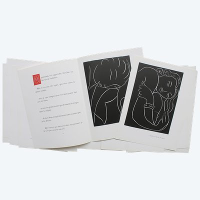 Henri Matisse Pasiphae exhibition catalog 22 linocut prints from 1987