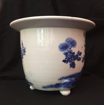 Chinese Ceramic Flower Pot, China, Early 20th Century