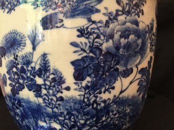 Chinese Ceramic Flower Pot, China, Early 20th Century
