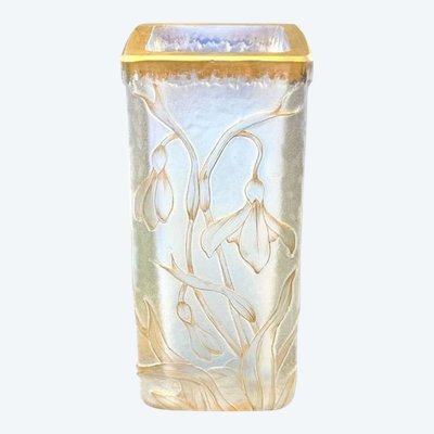 Vaso Daum Art Nouveau "Bucaneve".