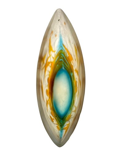 Coppa Navette "Dragonfly" Art Nouveau Emile Gallé