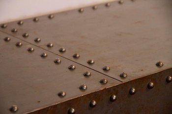Large Vintage Industrial Console, 20th Century.