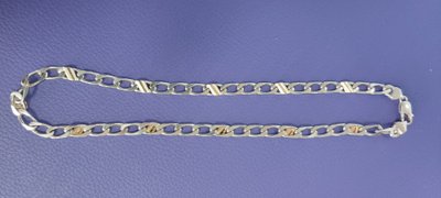 Collana Tiffany & Co, argento e oro 